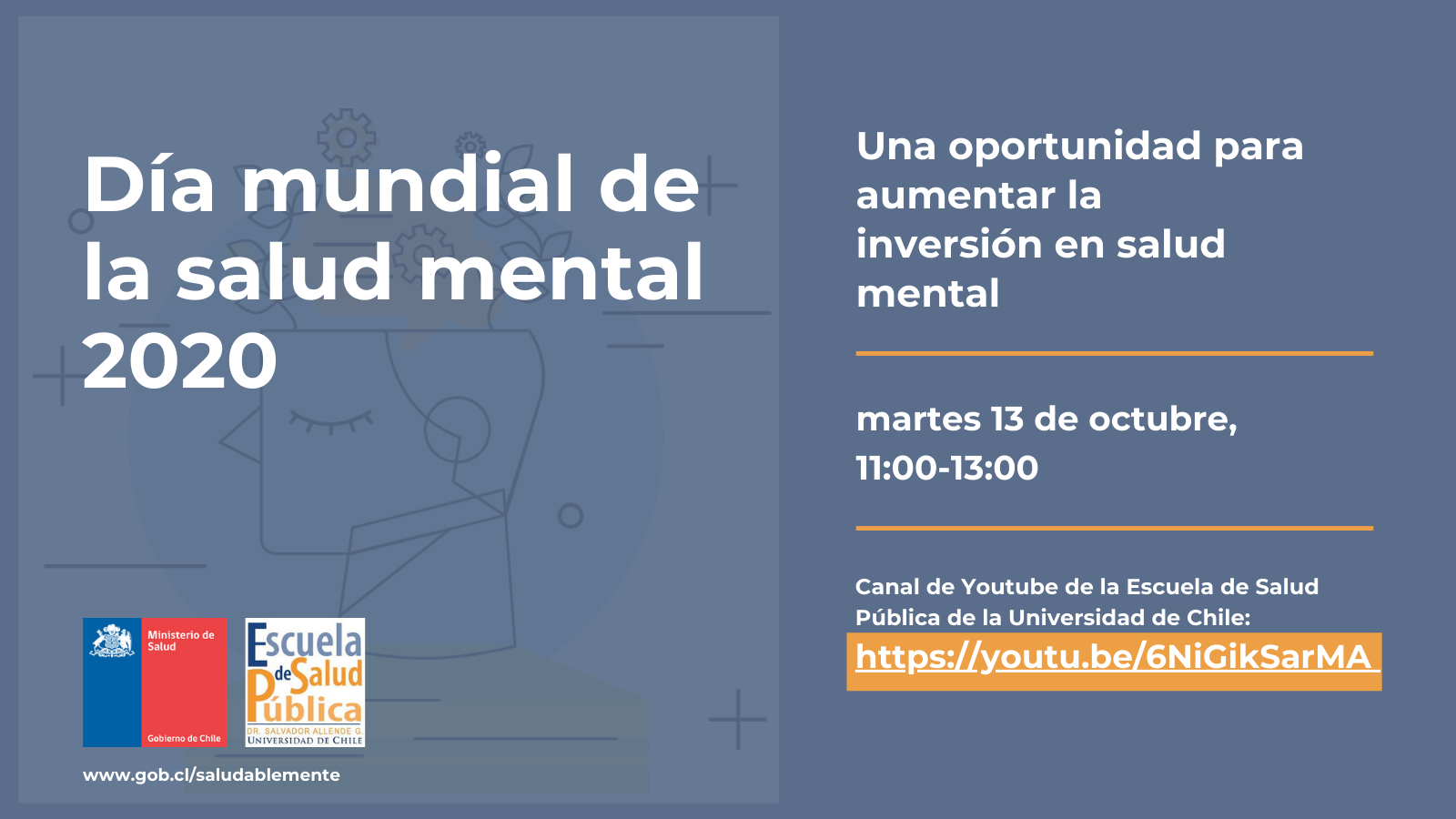 Webinar Día Mundial De La Salud Mental 2020 Una Oportunidad Para Aumentar La Inversión En Salud 6432