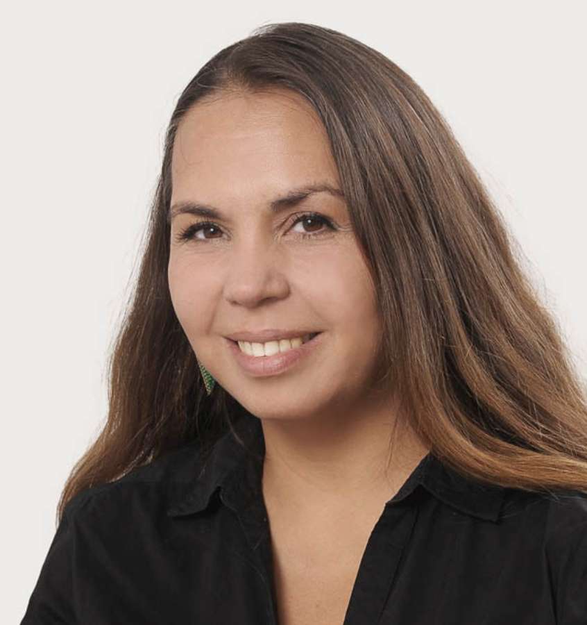 Funcionaria Cecilia Díaz