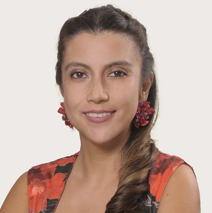 Funcionaria Andrea Fuentes