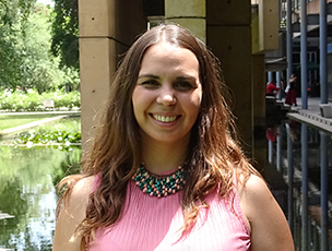 Funcionaria Cecilia Díaz