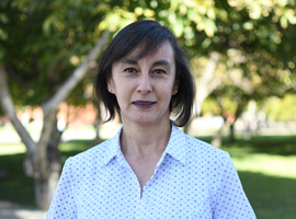 Funcionaria Roxana Becerra