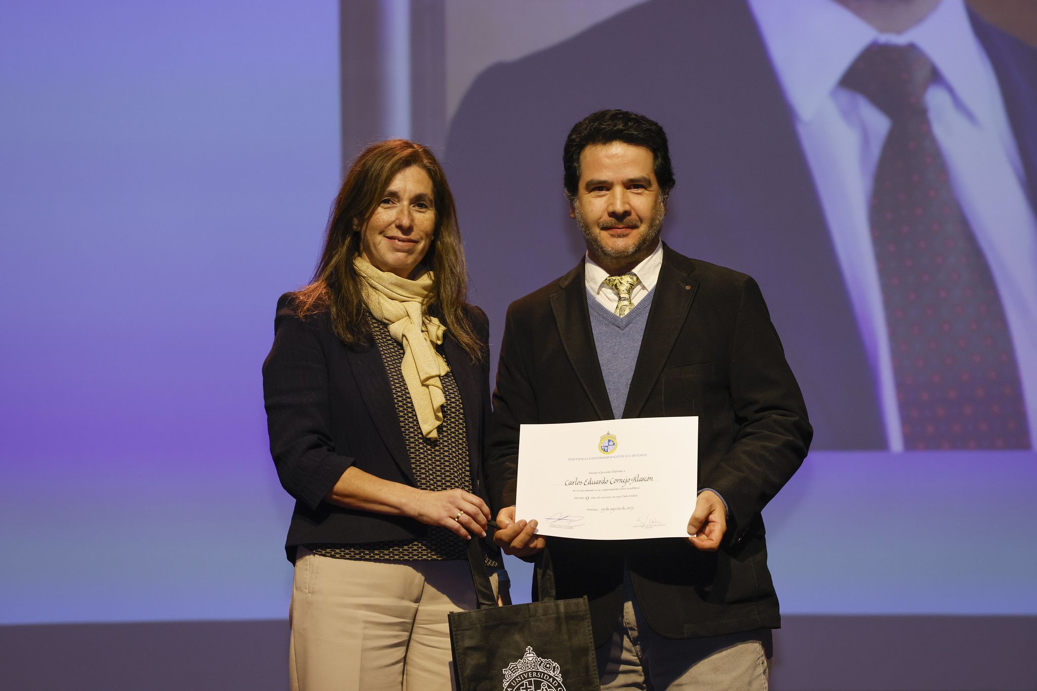 Carlos Cornejo Día de la Trayectoria Académica
